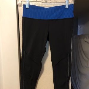 Lululemon Black Cropped Leggings